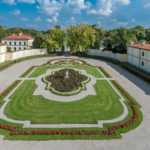 Der Ehrenhof am Schloss Fürstenried