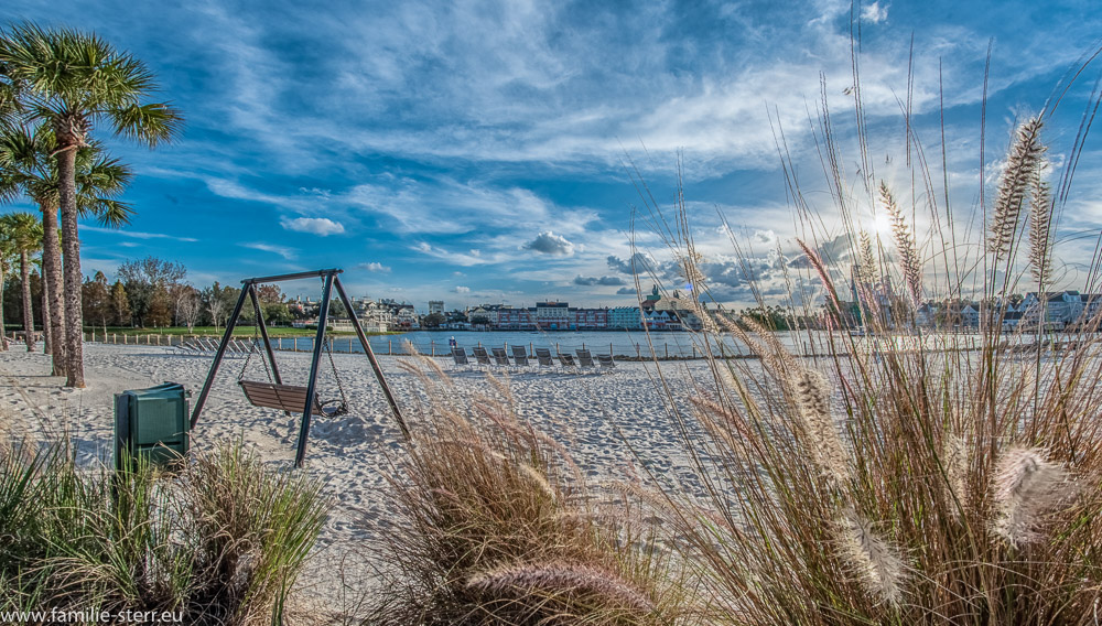 Sandstrand bei Disney's Beach Club Hotel