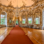 Spiegelsaal der Amalienburg im Park Schloss Nymphenburg