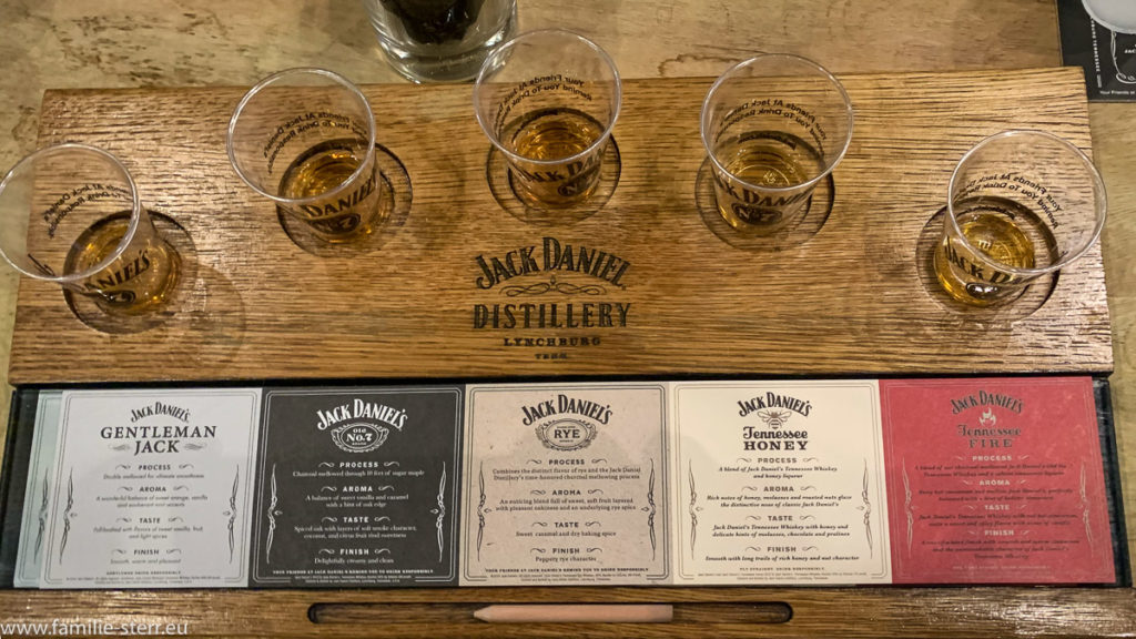 Jack Daniel's Tasting