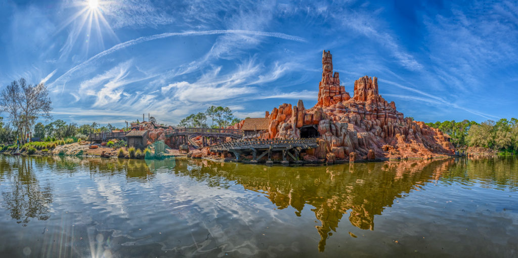 Big Thunder Mountain Railroad im Magic Kingdom / Disney World / Florida