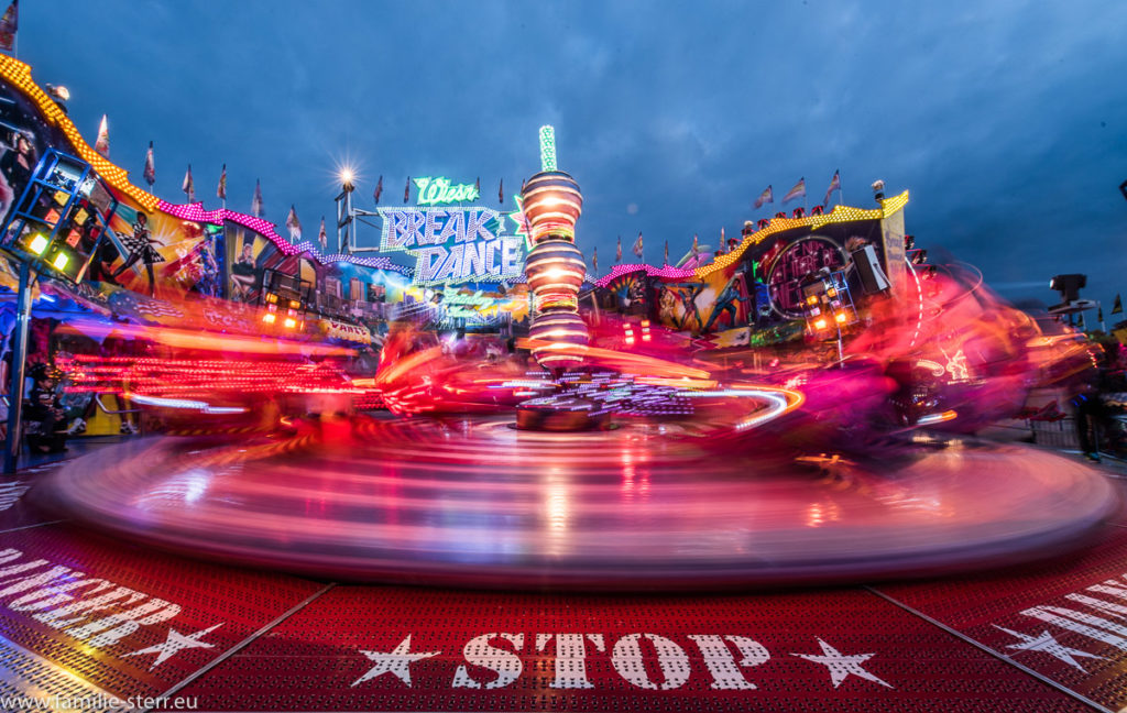 Oktoberfest bei Nacht