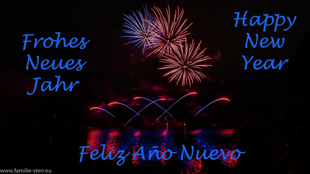 Frohes Neues Jahr 2023 - Happy New Year - Feliz Ano Nuevo